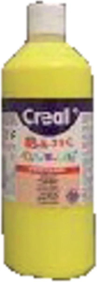 Creall Basic Geel Plakkaatverf - 6x500ml