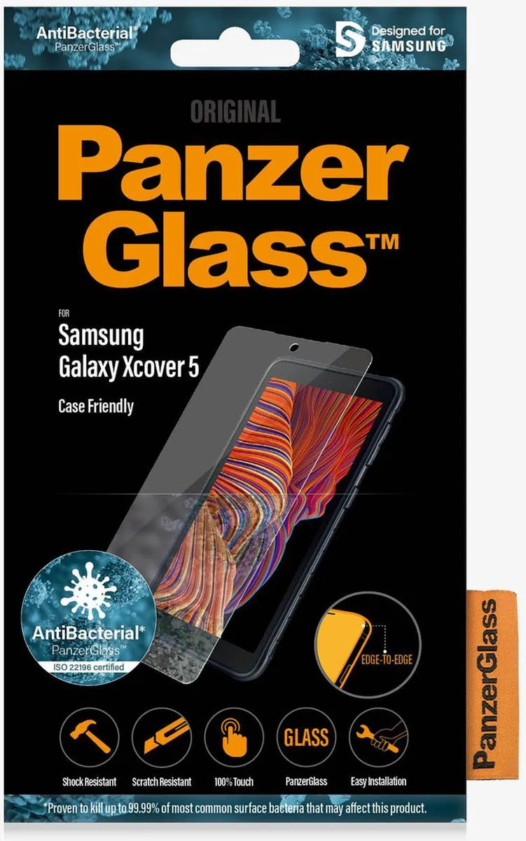PanzerGlass PZ-7267 Screenprotector Samsung Galaxy Xcover 5