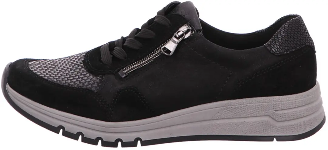 Waldläufer Dames Veterschoenen - Zwart - 43 - afbeelding 4 van 5