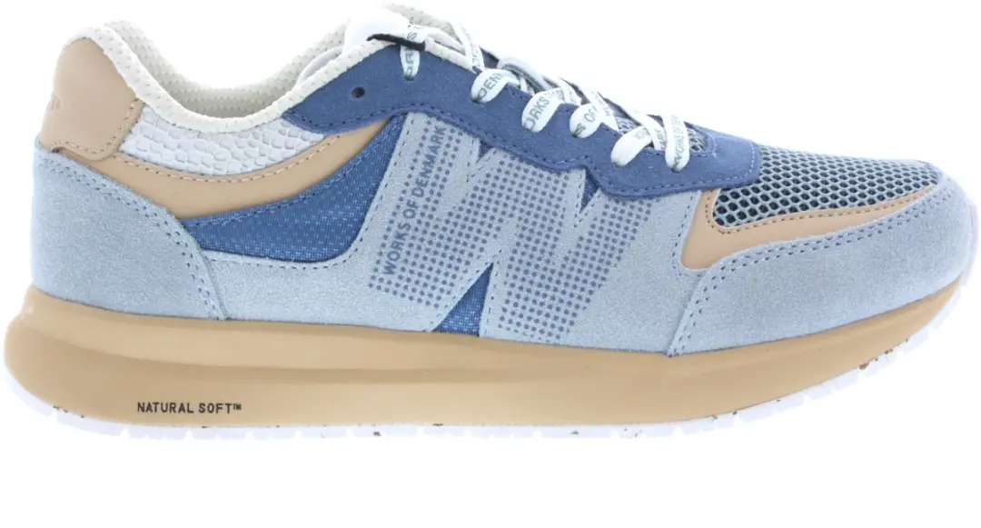 Dames Sneakers Woden Rigmor Ice Blue Ijsblauw