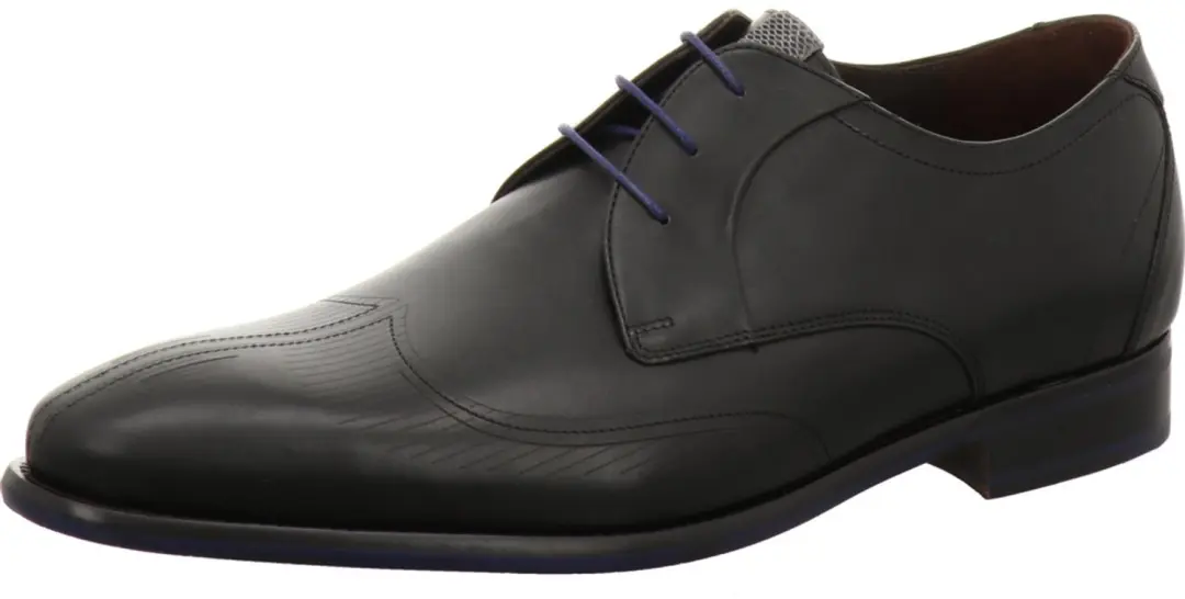 Floris van Bommel 18477 schwarz heren veterschoenen zwart maat 45.5