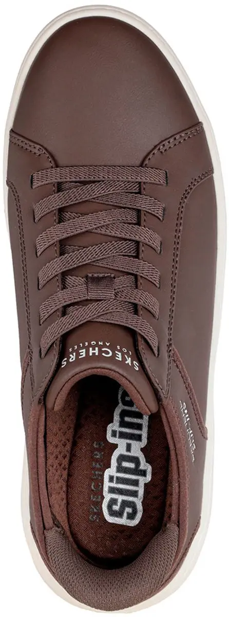 Skechers Court Break Sneakers Heren - Bruin - afbeelding 4 van 6