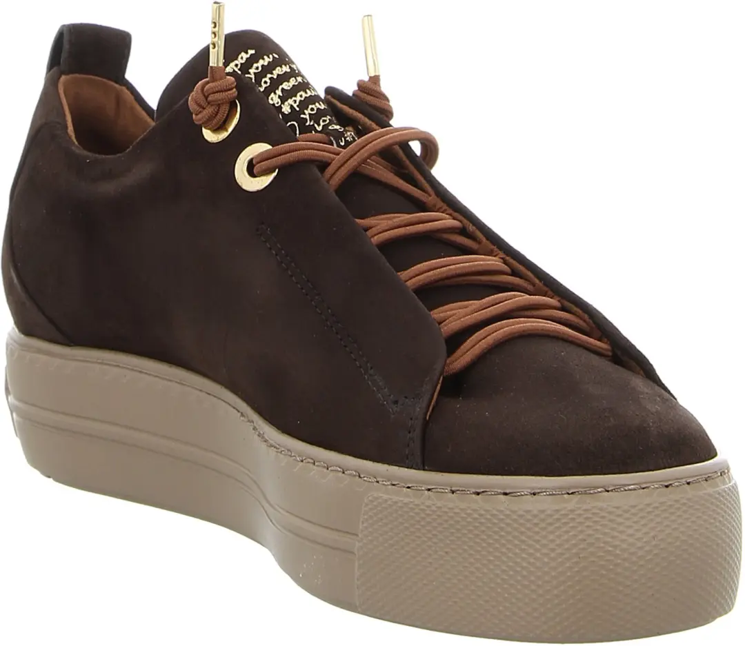 Paul Green 5017-448 dames veterschoenen bruin maat 40