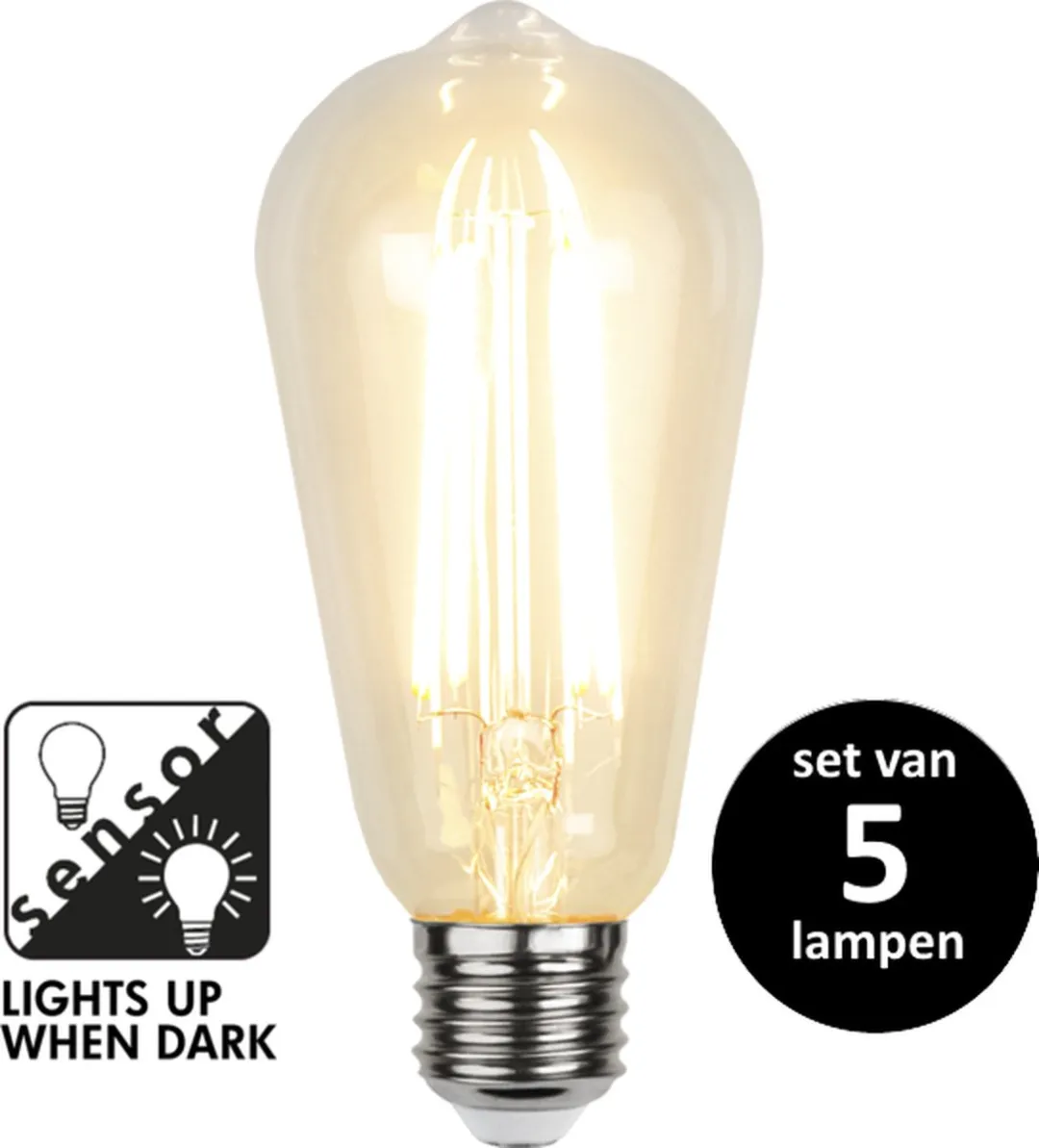 Star Trading Edison Sensorlamp 3.5W