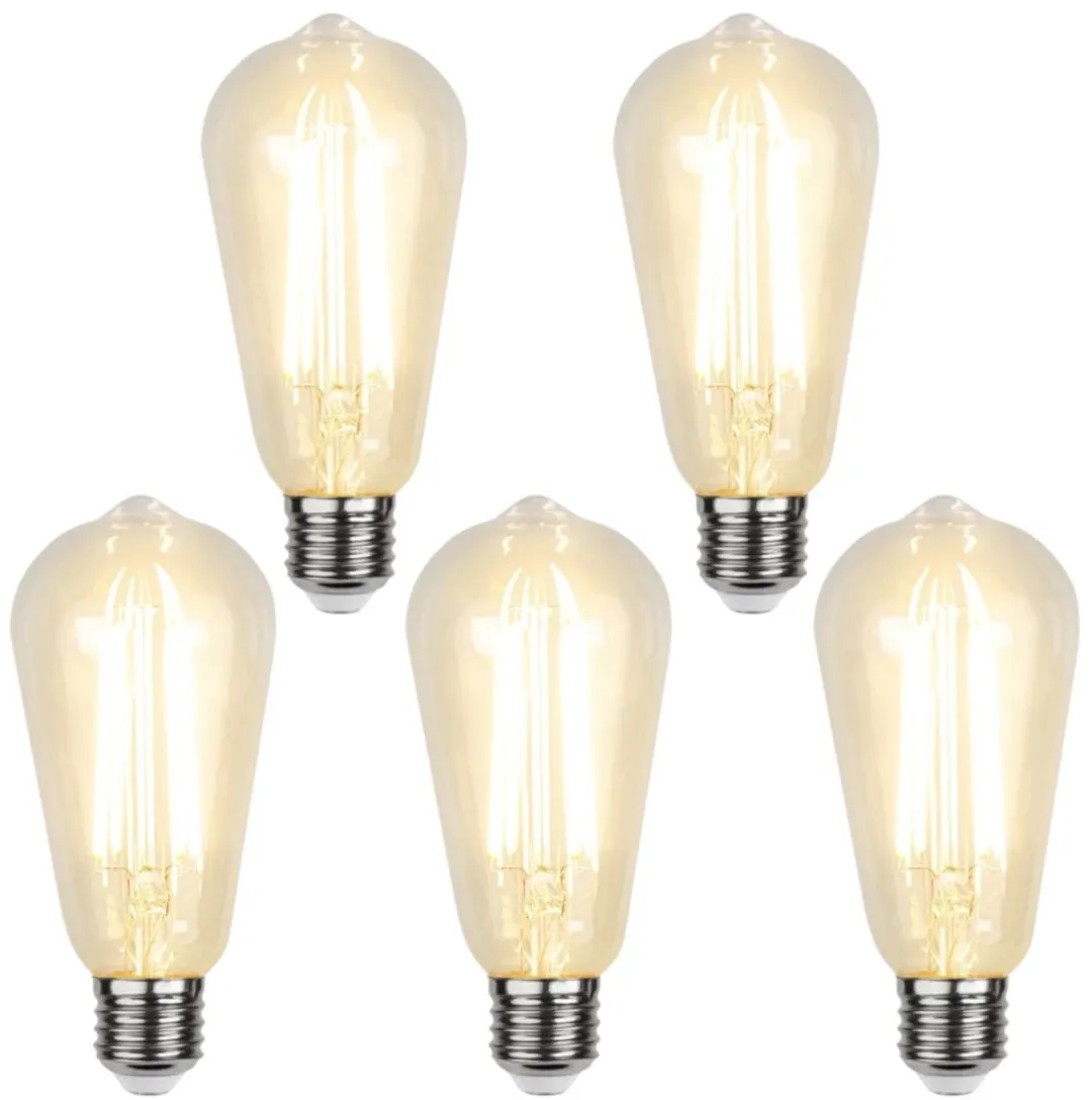Star Trading Edison Sensorlamp 3.5W - 5 Stuks