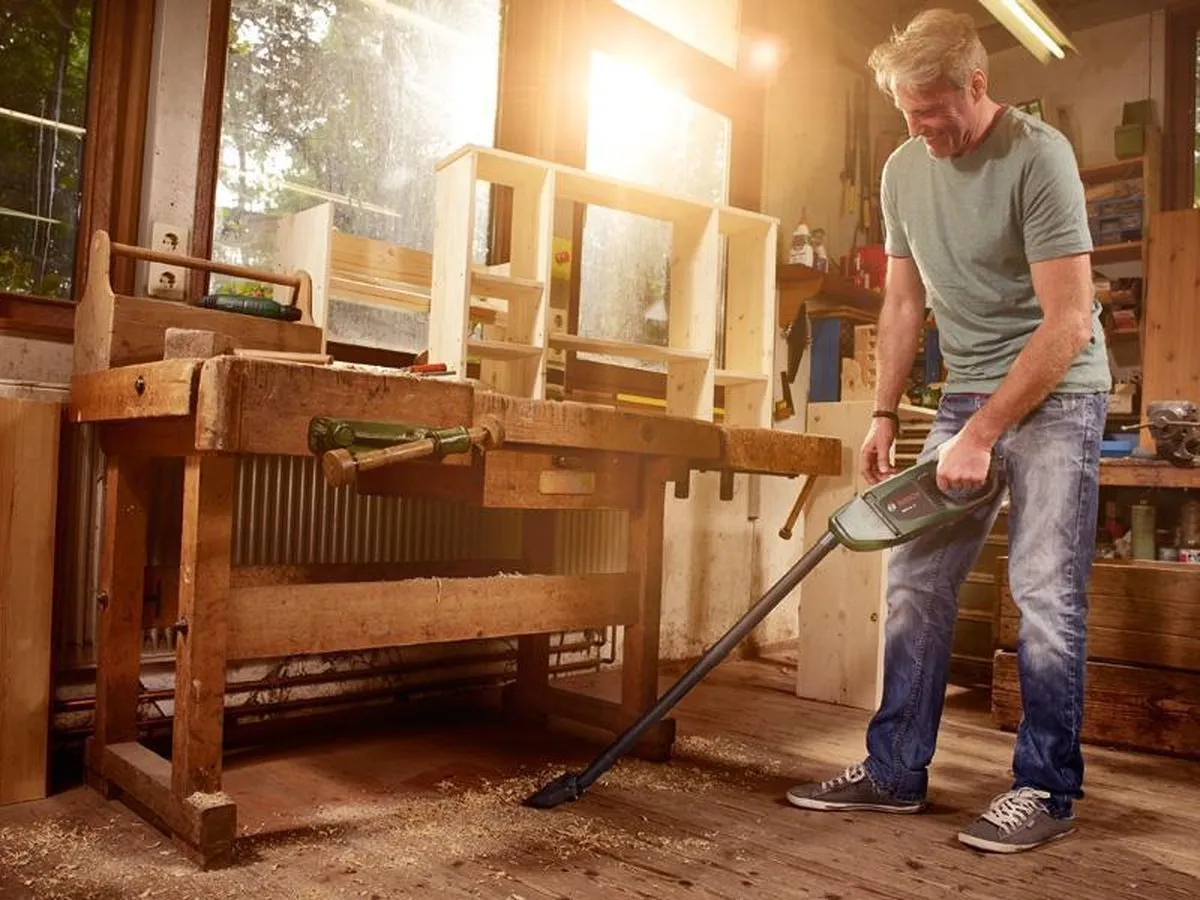 Bosch EasyVac 12 Kruimelzuiger - Losse Body 06033D0000 - Groen