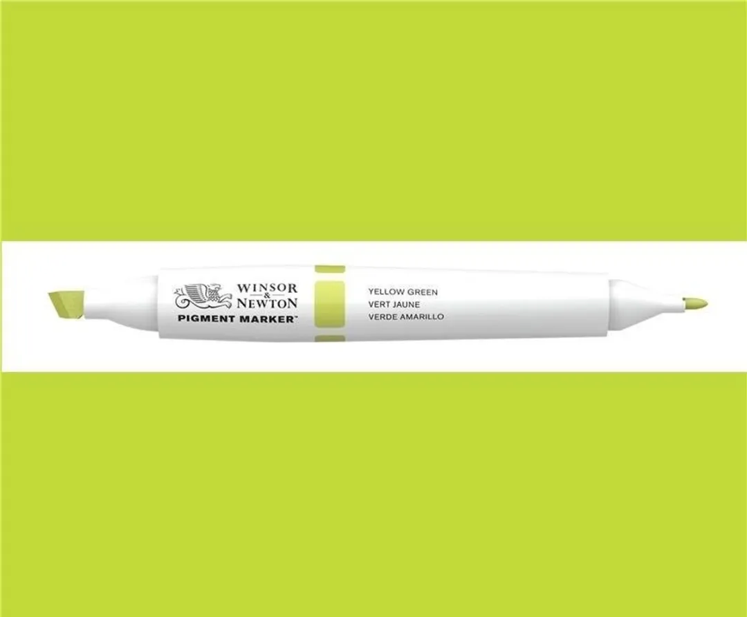 Winsor & Newton Pigment Marker Yellow Green 0202/073