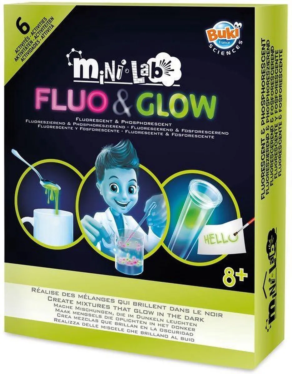 Buki France Mini Lab Fluorescerend