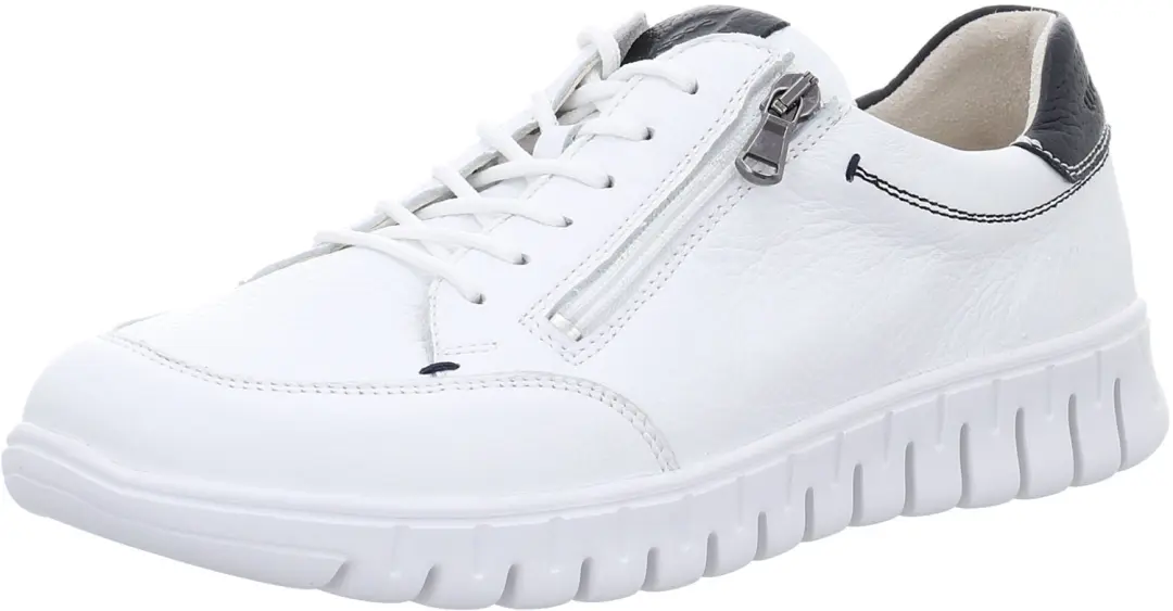 Waldläufer 907002-299/150 heren veterschoenen wit maat 42.5