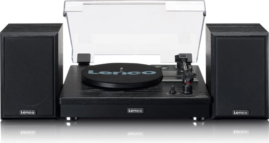 Lenco LS-101BK Platenspeler met Bluetooth - Zwart