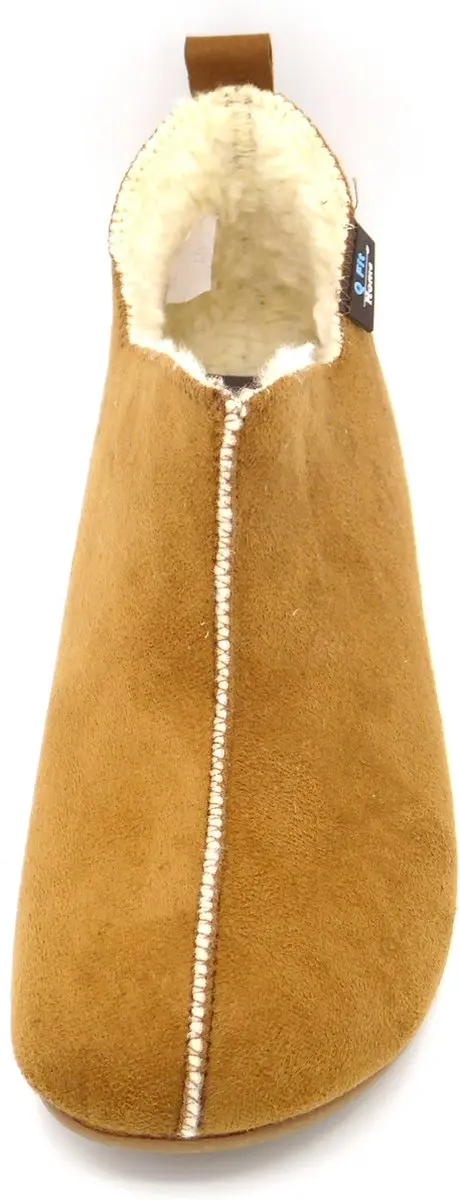 Q-Fit Madrid Dames Pantoffel - Cognac - 42 - afbeelding 6 van 6