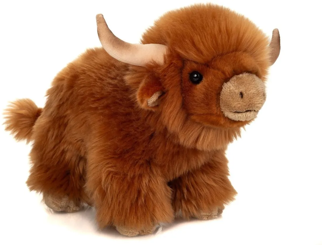 Hermann Teddy Knuffel Schotse Hooglander 28cm