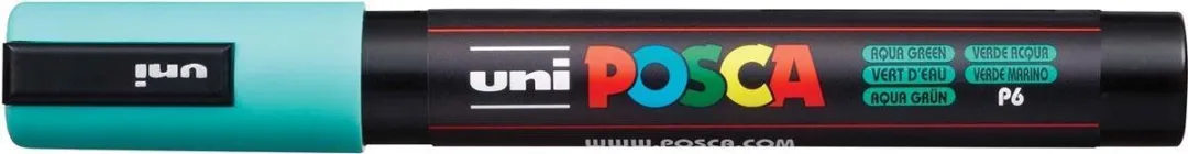 Posca Uni Verfmarker 1386115 Aquagroen - afbeelding 6 van 6