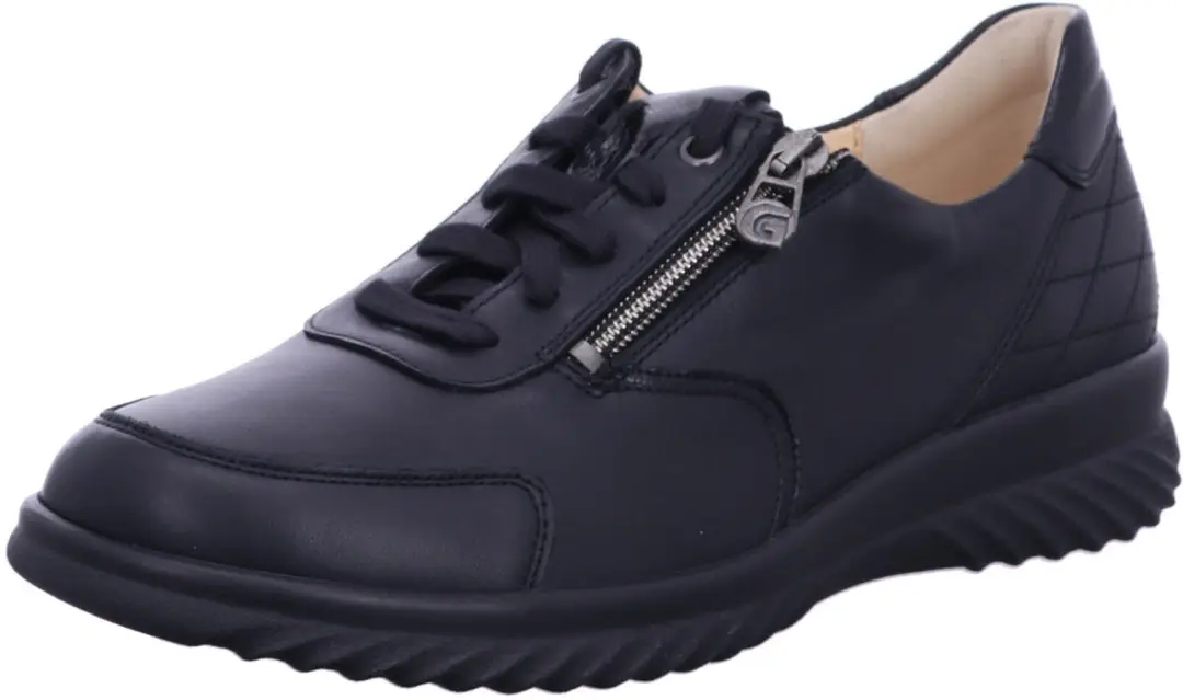 Ganter 820451101000 dames veterschoenen zwart maat 38