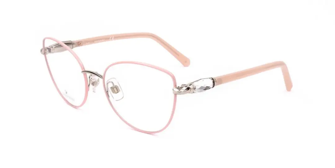 Swarovski SK5340 Shiny pink 54/18/140 WOMAN Brilmonturen