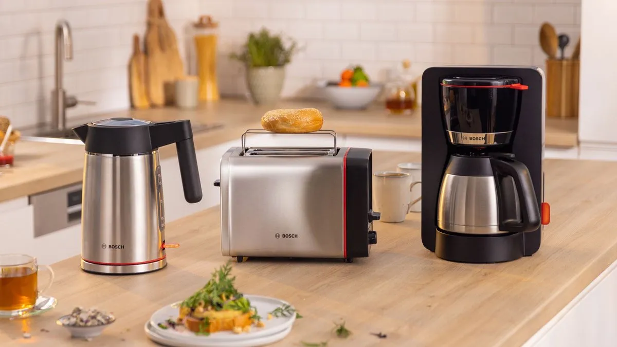 Bosch TKA6M273 MyMoment Koffiezetapparaat 12 Koppen - 1,1L - Zwart