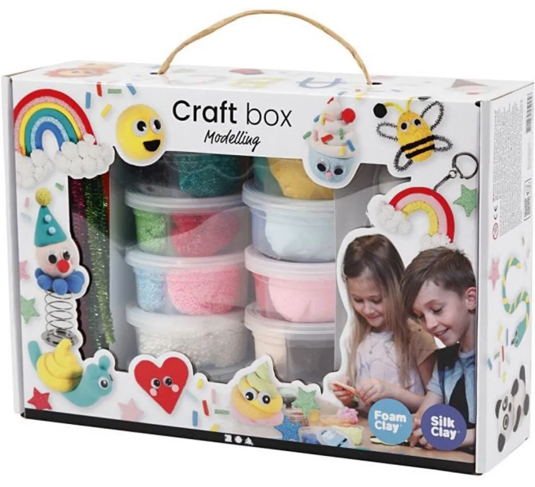 Creativ Company Foam & Silk Clay Knutselbox