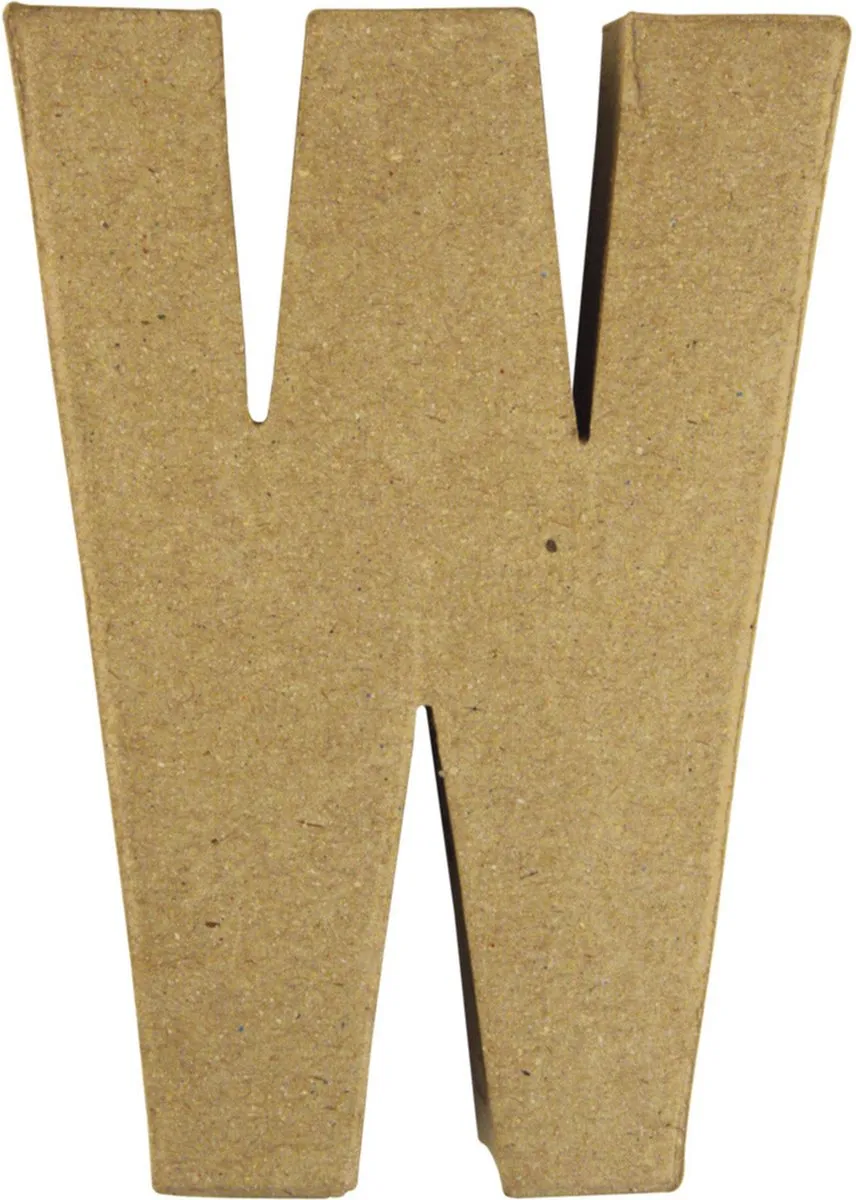Rayher Papier Mache Letter W