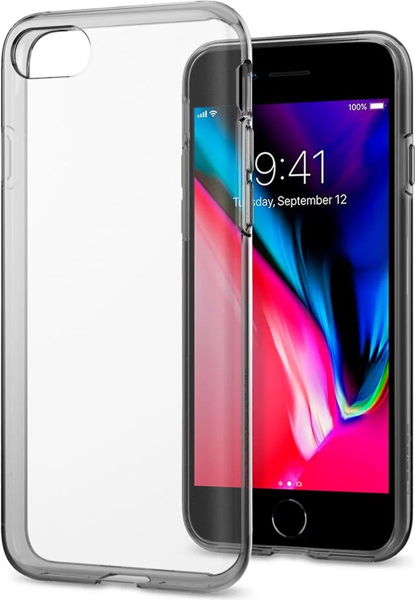 Spigen Liquid Crystal Air Cushion Hoesje iPhone 7/8/SE 2020-2022 - 042CS20846 - Transparant