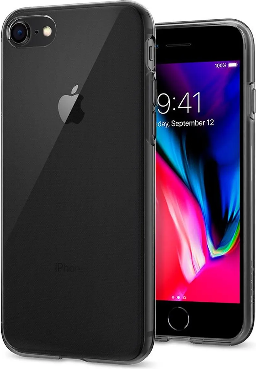 Spigen Liquid Crystal Air Cushion Hoesje iPhone 7/8/SE 2020-2022 - 042CS20846 - Transparant