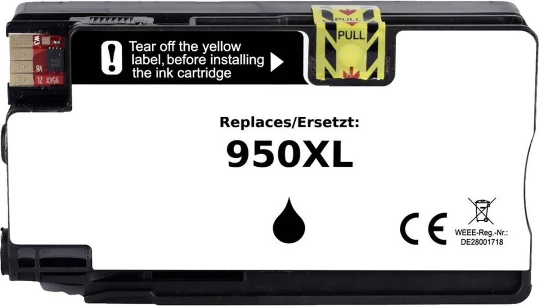 Renkforce Inktcartridge RF-5706056 - Zwart - Vervangt HP 950XL