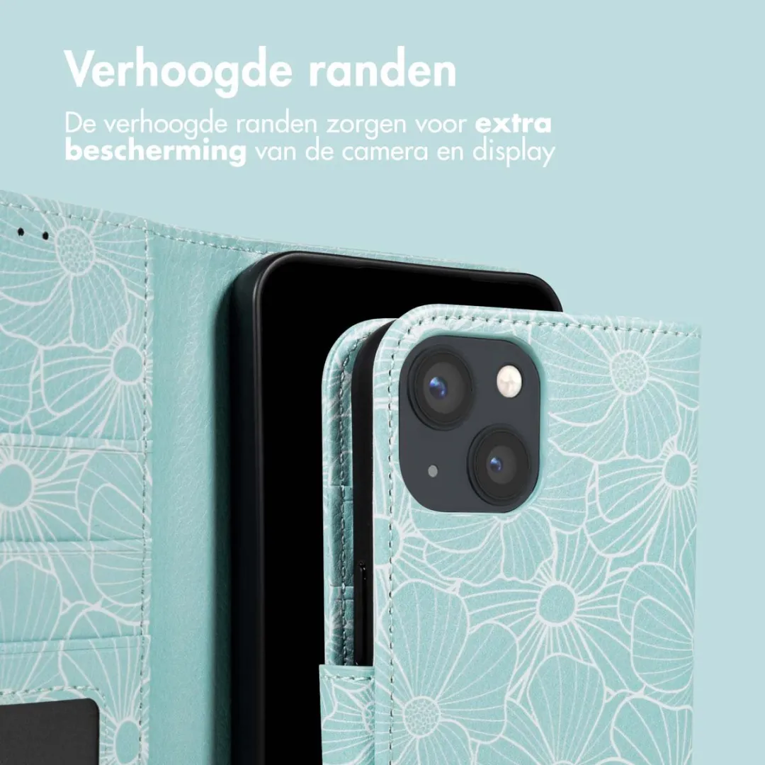 Imoshion Hoesje iPhone 14 Botanica - 3 Pasjes Groen