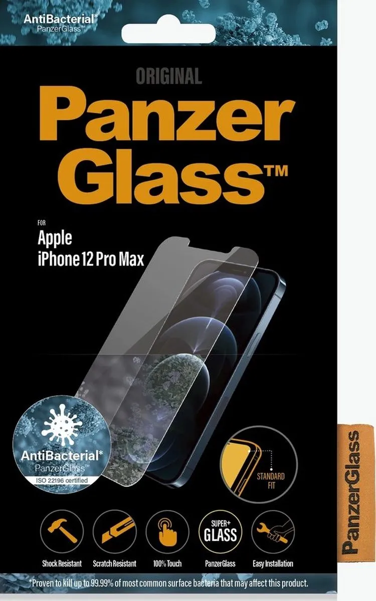 PanzerGlass PZ-2709 Screenprotector iPhone 12 Pro Max - Case Friendly
