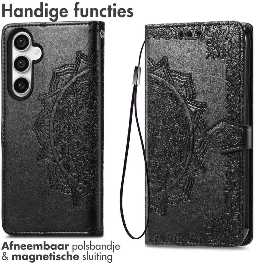Imoshion Hoesje Samsung Galaxy S23 FE - 3 Pasjes - Zwart