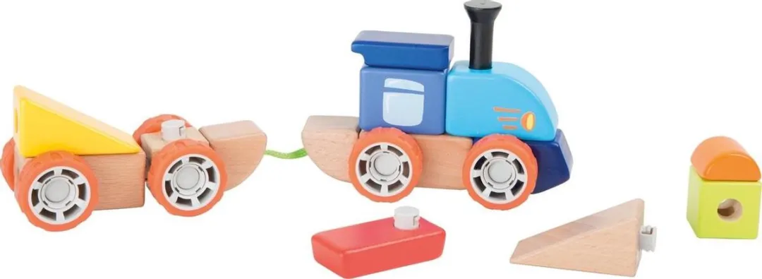Small Foot Railway Houten Bouwset - 4020972110275