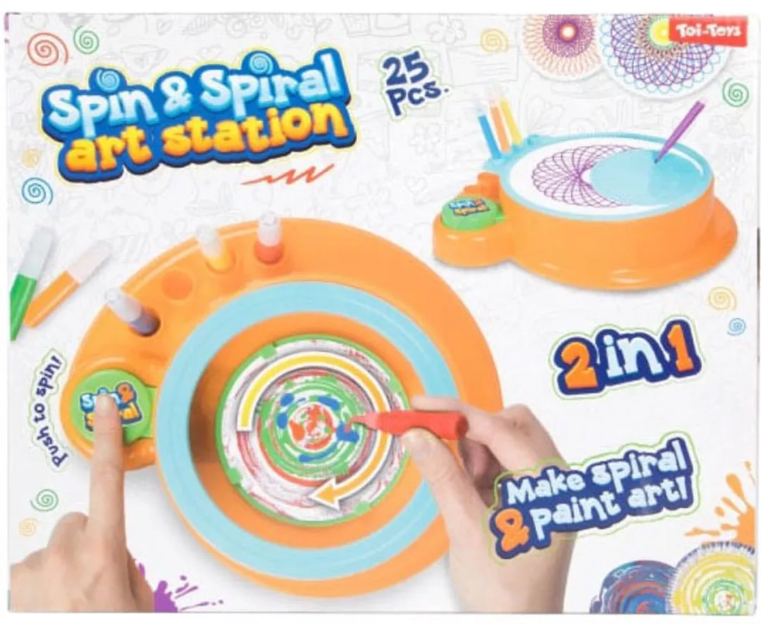 Toi-Toys Spin- en Spirograaf Station 2in1