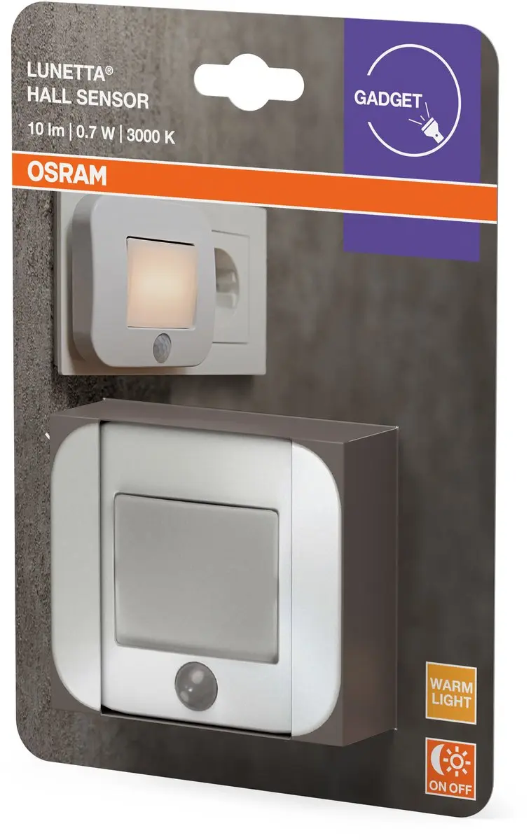 OSRAM Lunetta Hall Sensor LED-nachtlamp - Wit - afbeelding 5 van 6