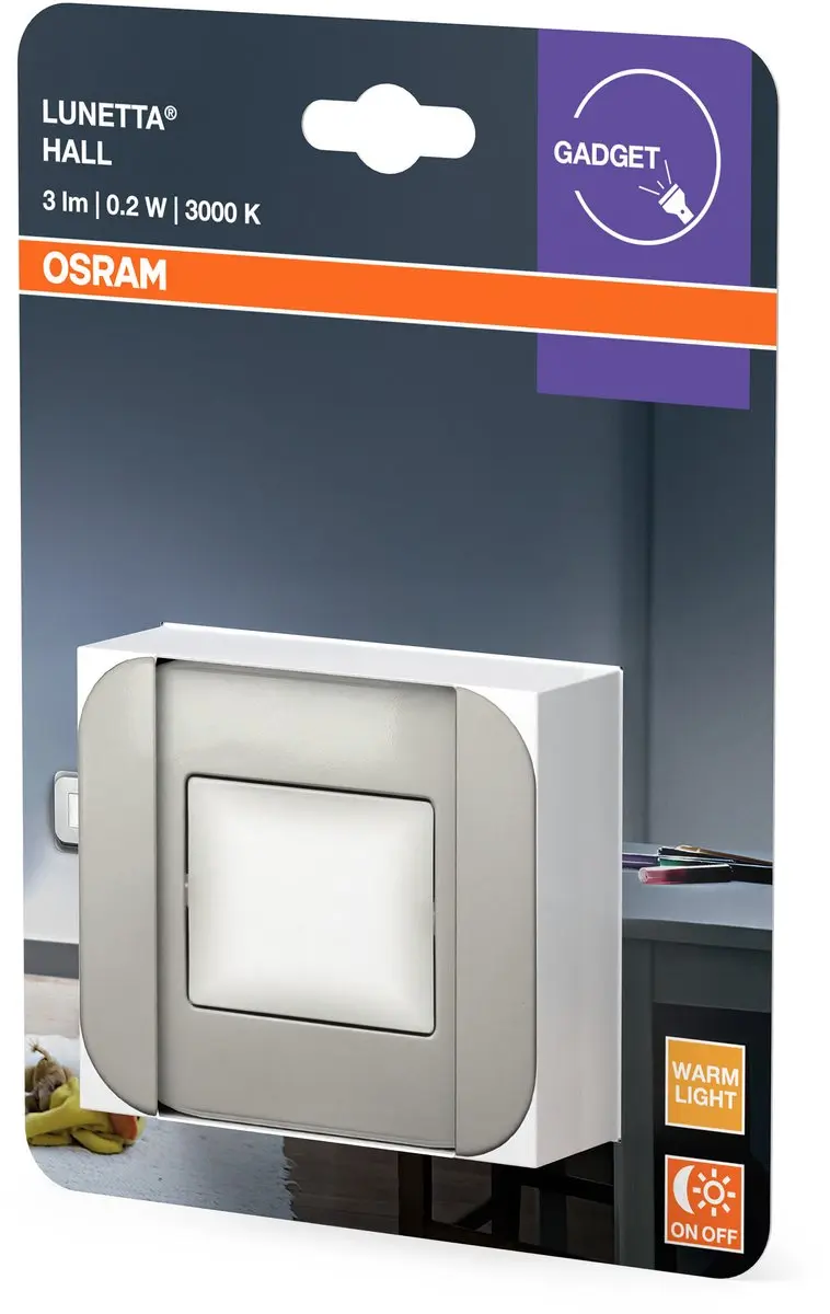 OSRAM Lunetta Hall LED-nachtlamp - Warm wit - afbeelding 6 van 6