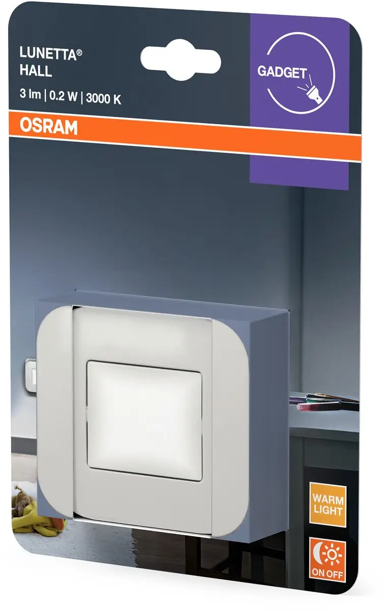 OSRAM Lunetta Hall LED-nachtlamp - Warm wit - afbeelding 4 van 6