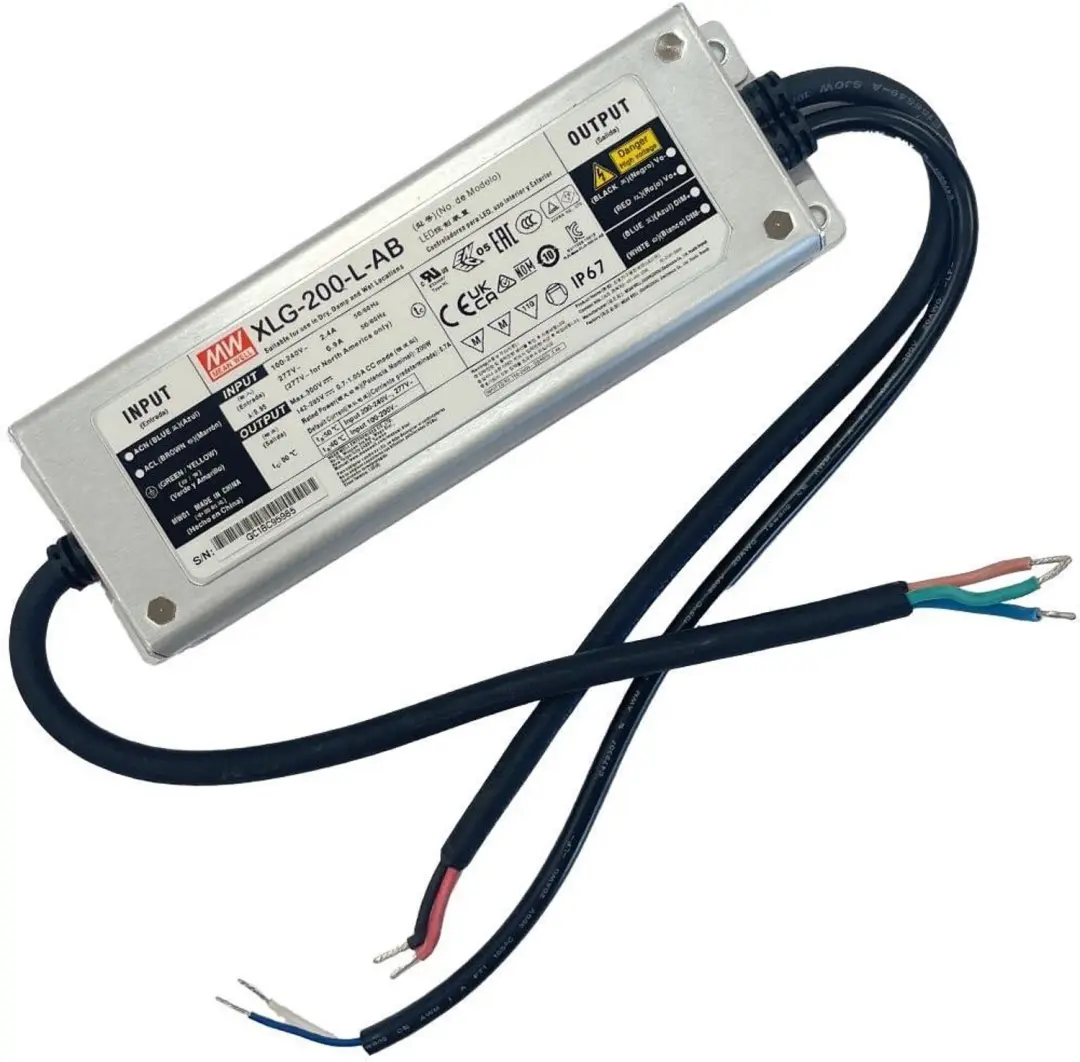 Mean Well XLG-200-L-A LED-driver 200W