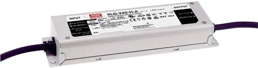 Mean Well XLG-240-L-AB LED-driver - 240W - Metaal - afbeelding 2 van 2