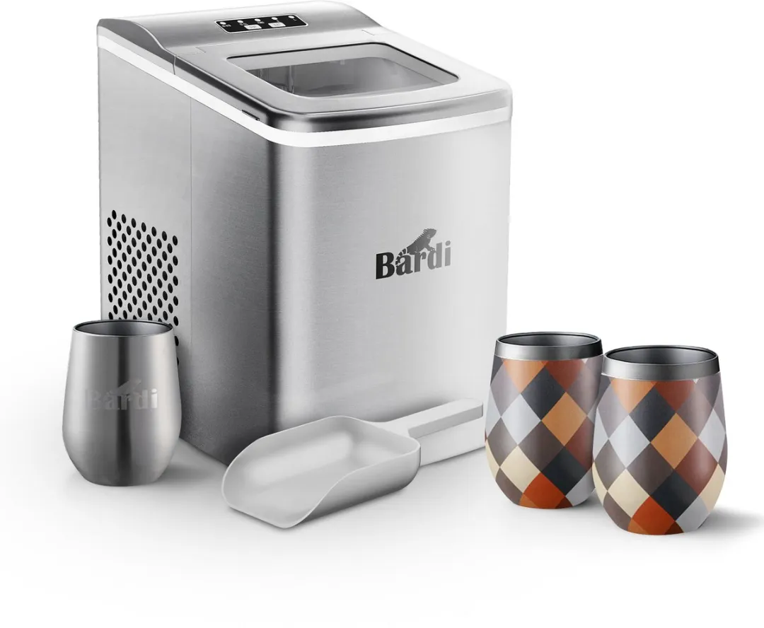 Bardi Deluxe IJsblokjesmachine Set