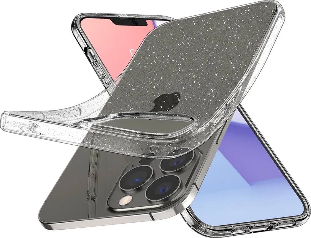 Spigen Liquid Crystal Glitter TPU Hoesje 48100 - iPhone 13 Pro