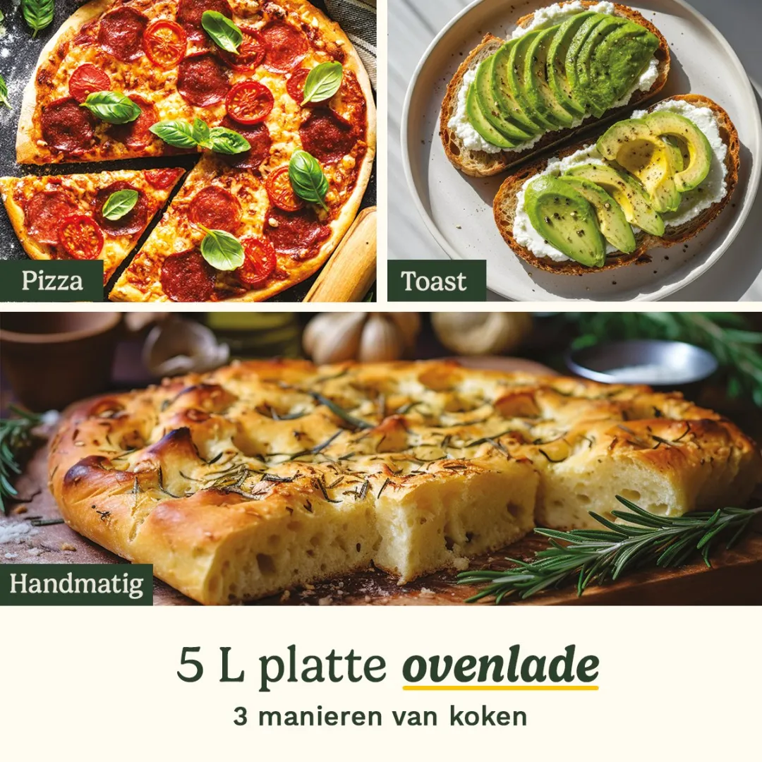 Cuisinart - Tri Zone 13,6 L Airfryer & Oven - 3 zones Heteluchtfriteuse (2x4,3 L + 5 L) - 9 functies - Sync Cooking - PFAS-vrije keramische coating - 2520 – 3000W - Zwart