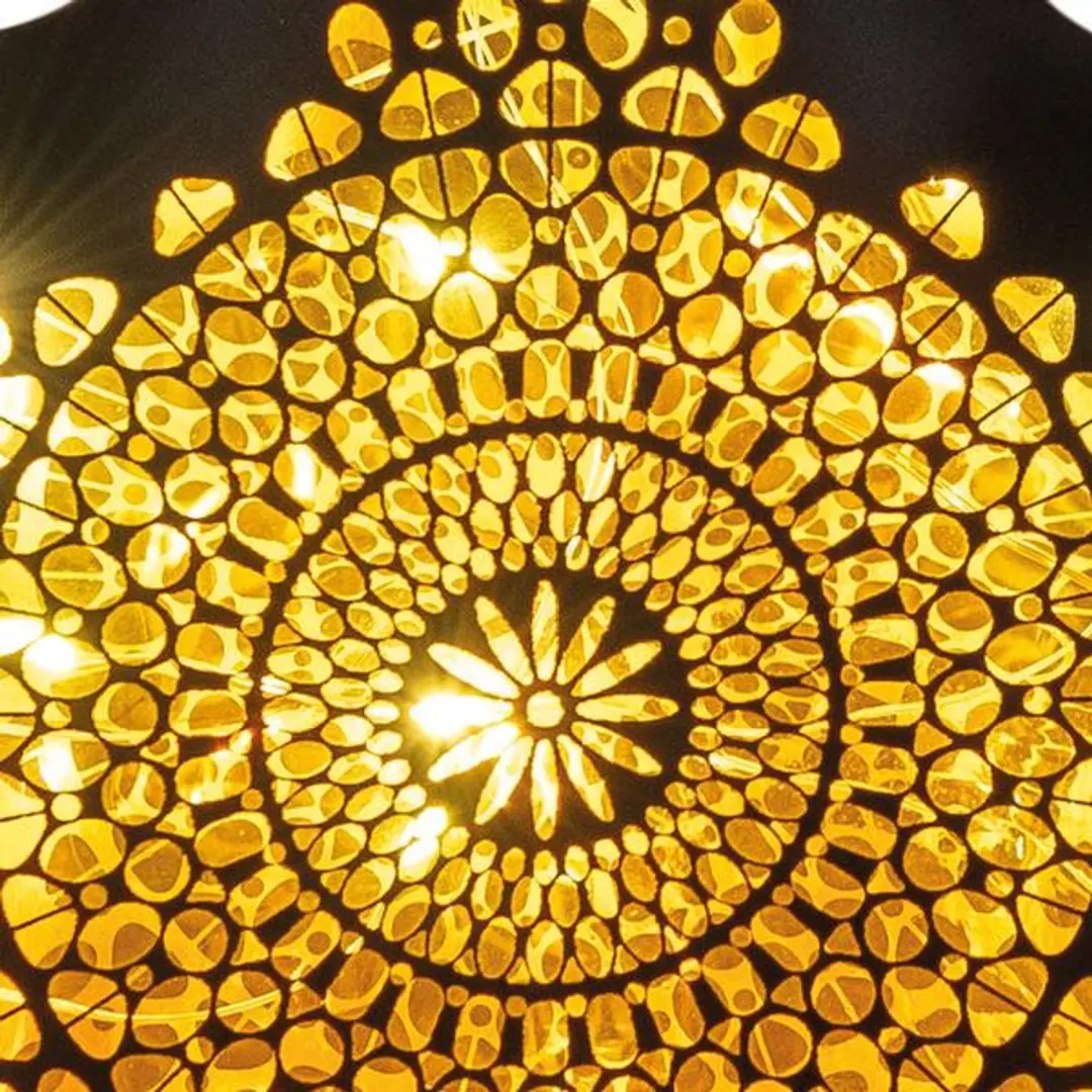 Anna's Collection Marrakech LED Glazen Kerstster