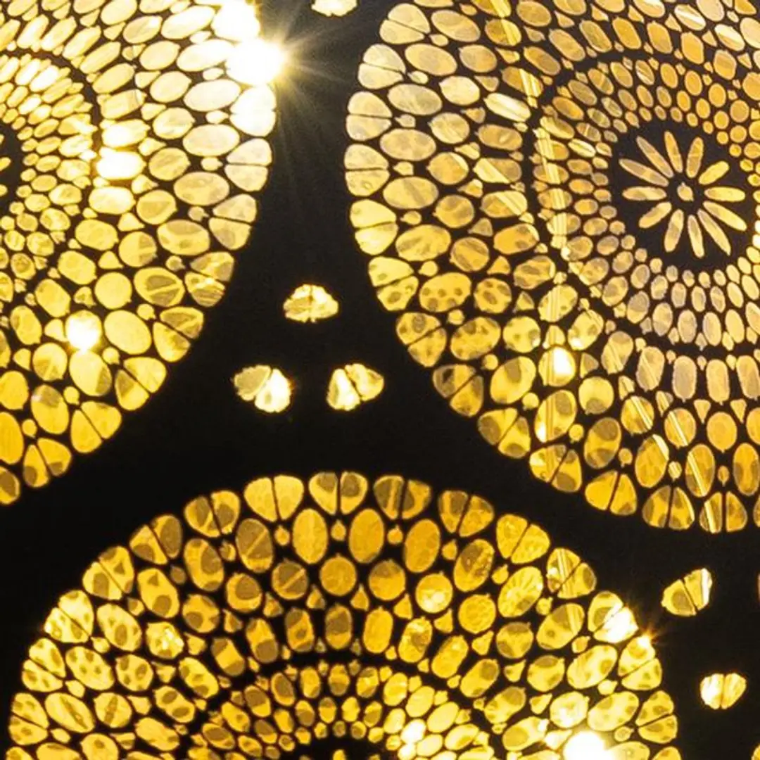 Anna's Collection Marrakech Kerstbal 10cm LED