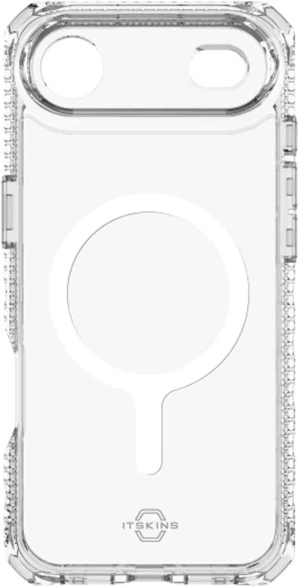 ITSKINS Level 2 HybridMagClear iPhone Air MagSafe Hoesje - Transparant