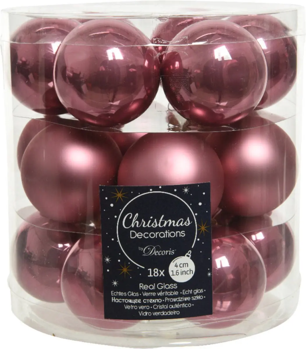 Decoris Kleine kerstballen