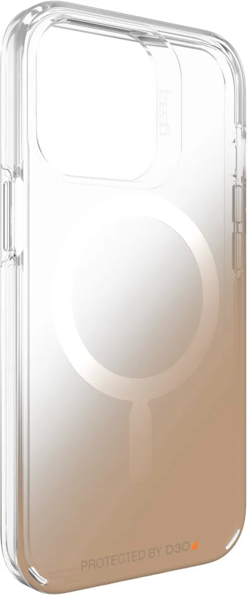 Gear4 Milan Snap Gradient 2 D3O Hoesje iPhone 13 Pro - Goud