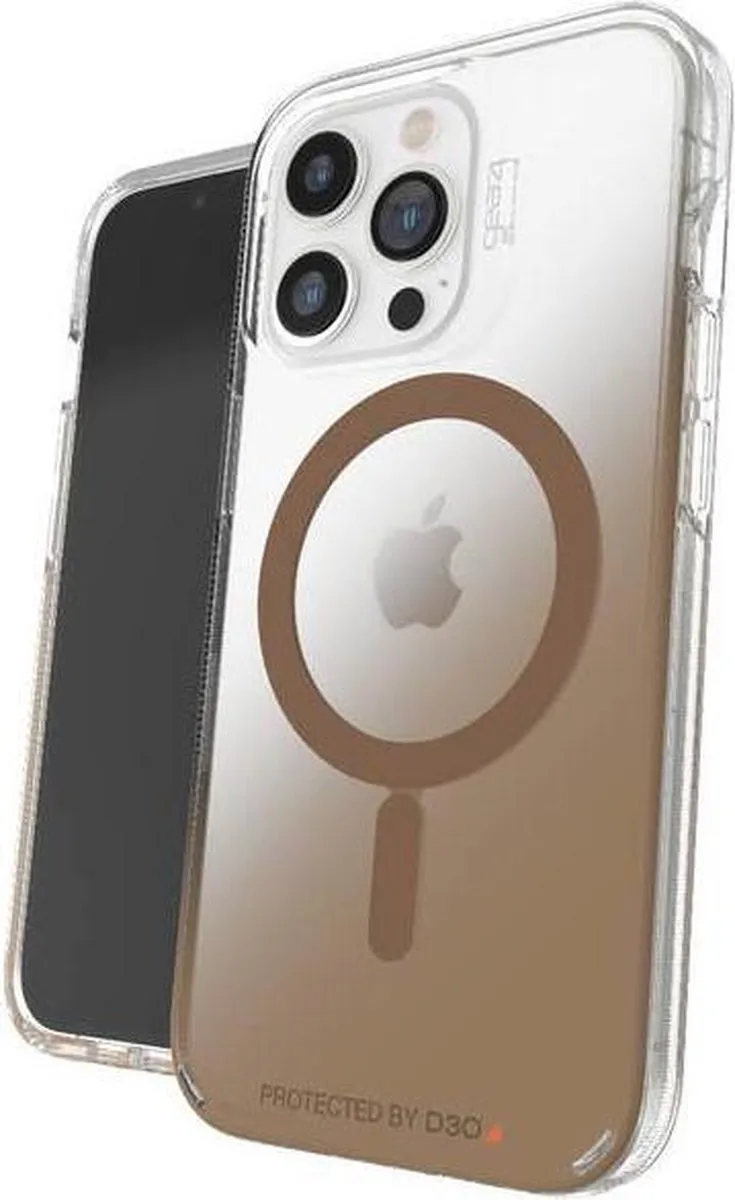 Gear4 Milan Snap Gradient 2 D3O Hoesje iPhone 13 Pro - Goud