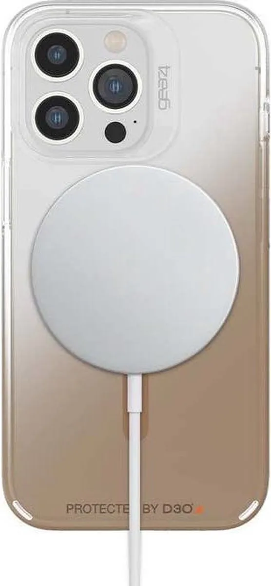 Gear4 Milan Snap Gradient 2 D3O Hoesje iPhone 13 Pro - Goud