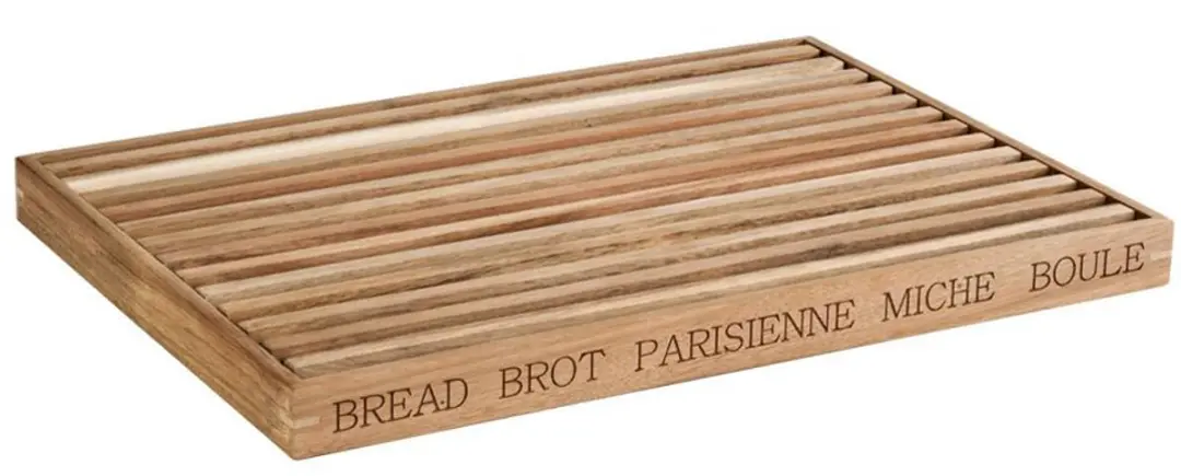 APS Broodsnijplank Acacia met Opvangbak