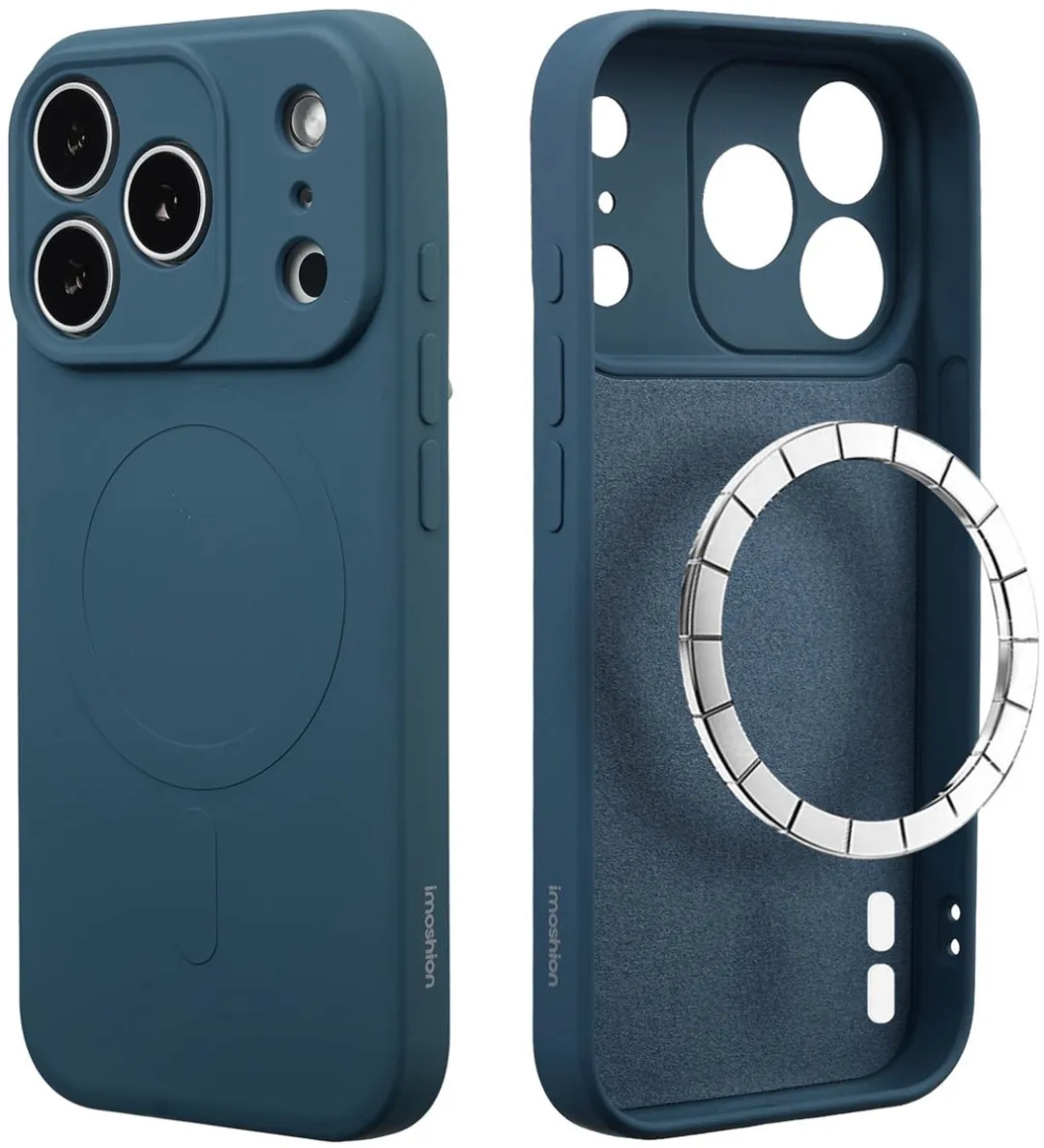 Imoshion Hoesje iPhone 17 Pro Max - Donkerblauw - MagSafe
