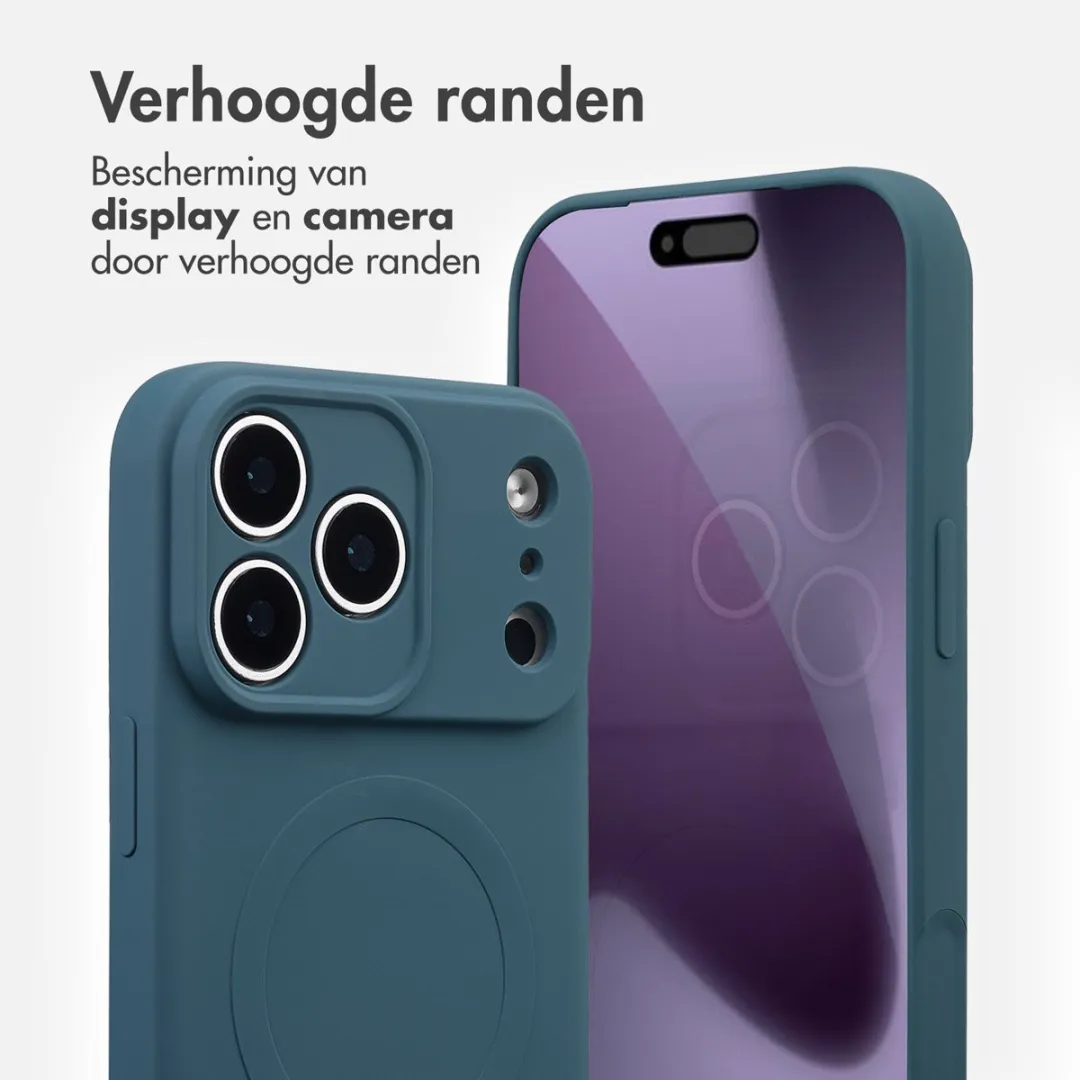 Imoshion Hoesje iPhone 17 Pro Max - Donkerblauw - MagSafe
