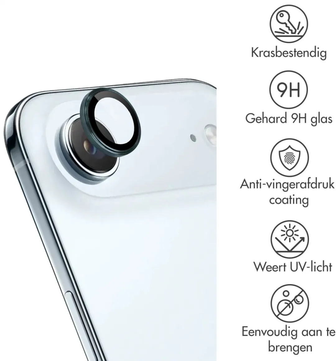 Imoshion Camera Lens Protector SH00086994 - 2 Stuks - Blauwgrijs