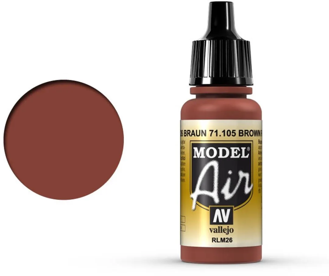 Vallejo Model Air Brown RLM 26 Acrylverf 17ml